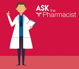 Graphic of pharmacist